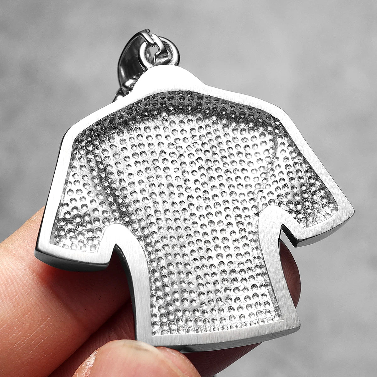 Soccer Stainless Steel Pendant and Necklace