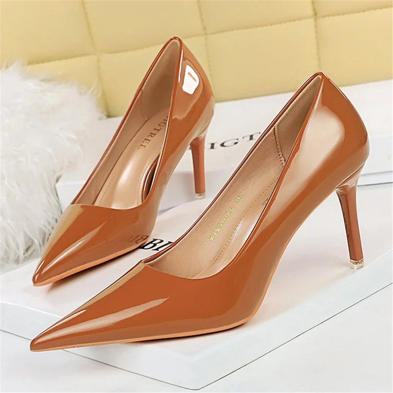 Luxury Glossy Heels