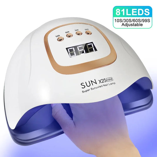 LED UV Lamp for Nails Drying Quick Curing All Gel Nail Polish Professional Powerful UV Light Dryer