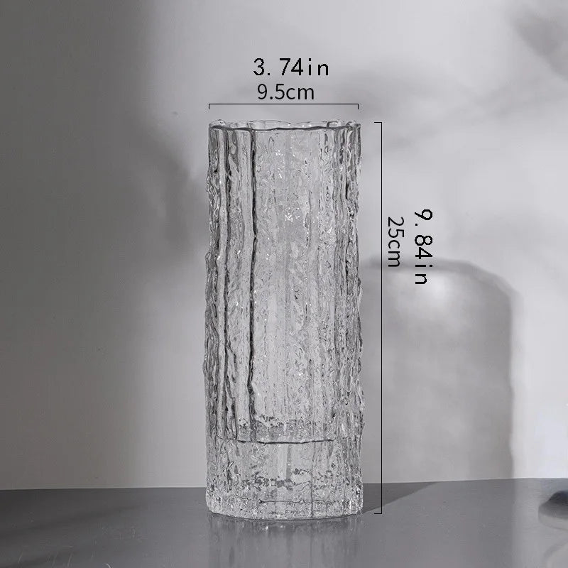 25cm Vase Glacier Vase 1pc