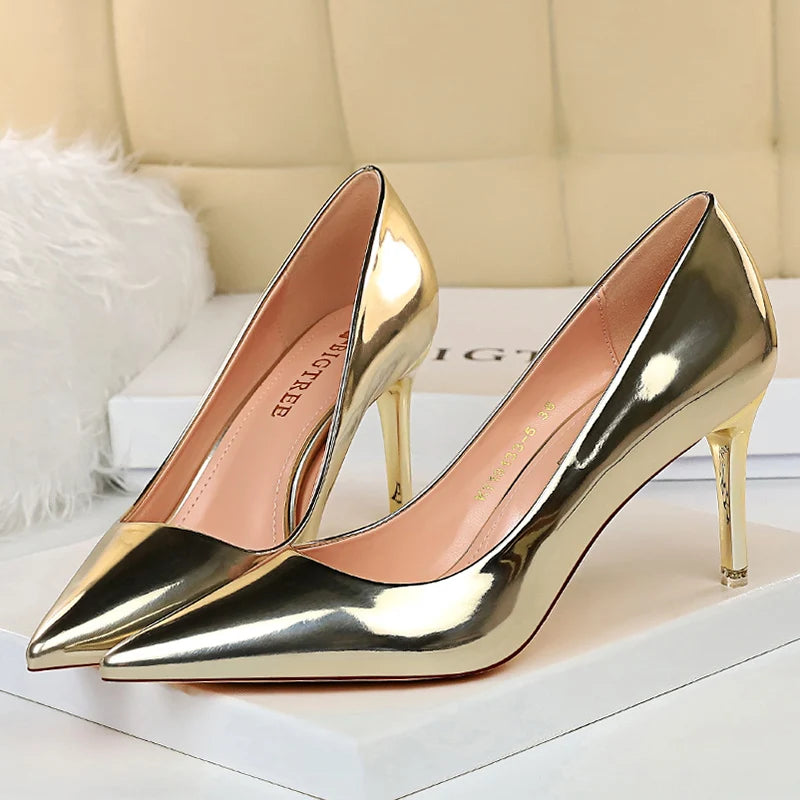 Luxury Glossy Heels