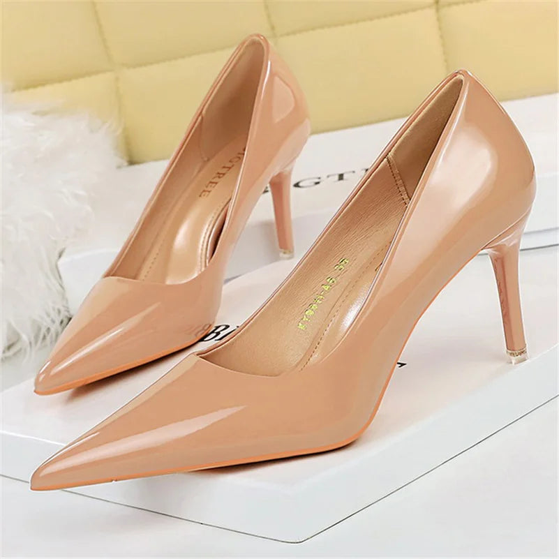 Luxury Glossy Heels