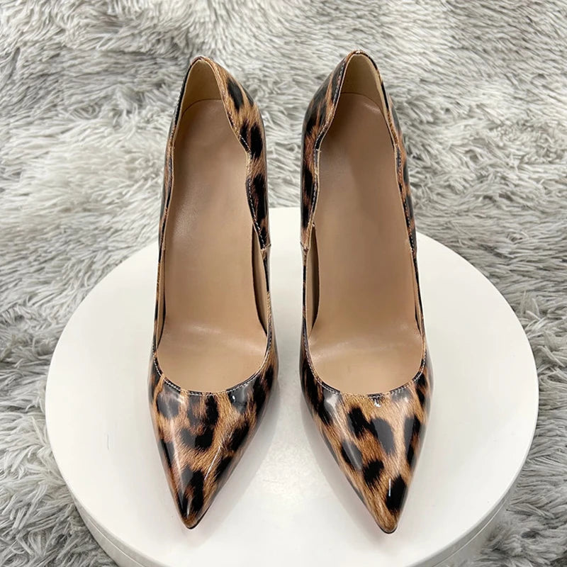 Leopard Stiletto Heels