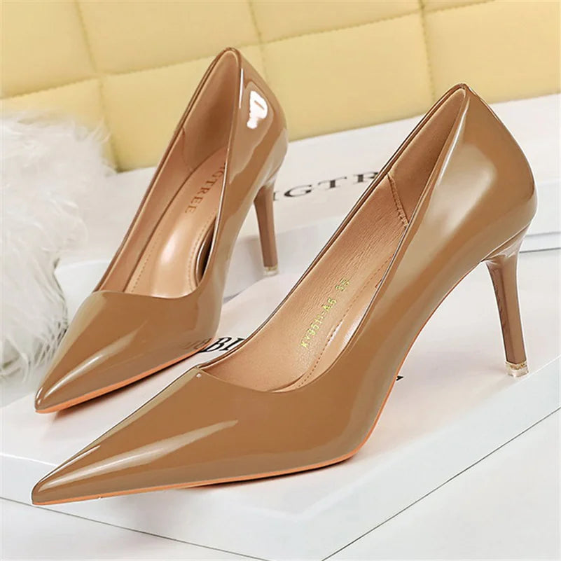 Luxury Glossy Heels