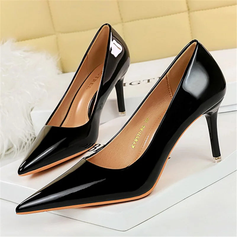 Luxury Glossy Heels